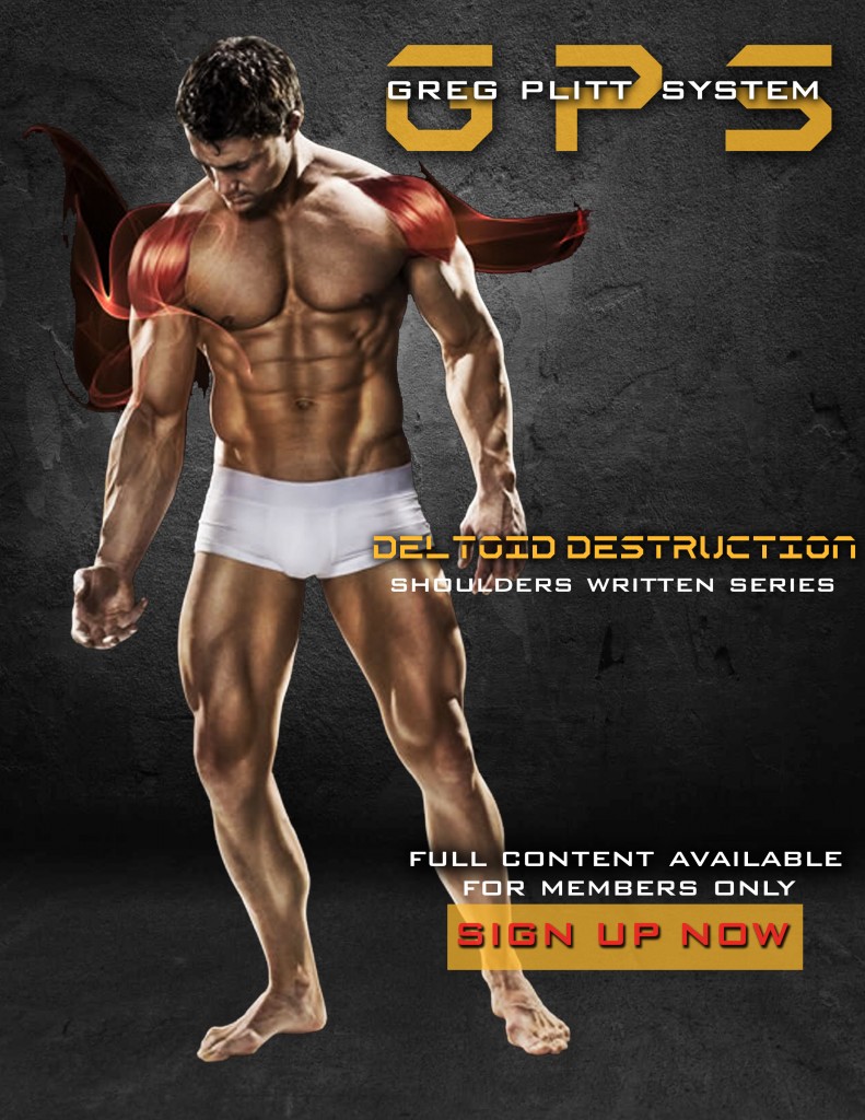 GPS Shoulders Deltoid Destruction